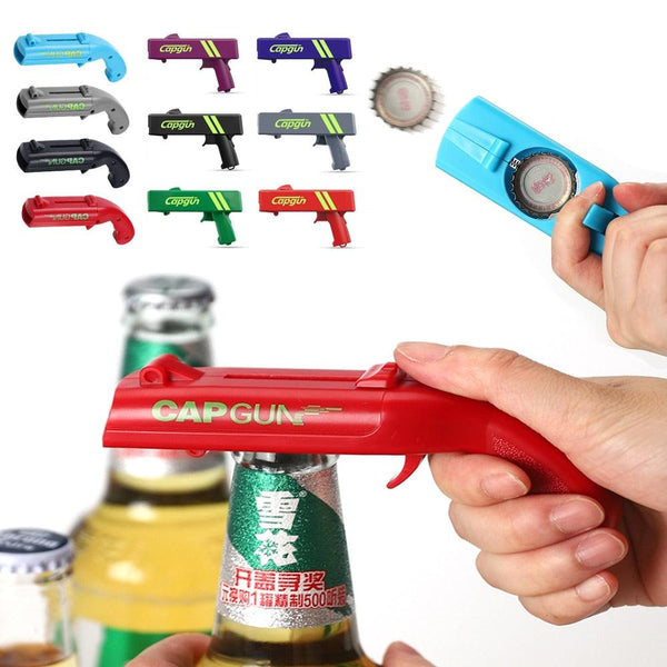 Flying Cap Gun Launcher Bottle Opener Jack's Clearance