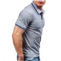 ZOGAA Brand Men Polo Shirt Solid Color Short-Sleeve Slim Fit Shirt Men Cotton Polo Shirts Casual Shirts 2021 New Men Polo Shirt Jack's Clearance