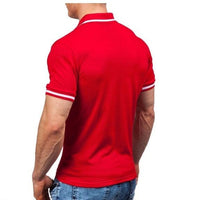 ZOGAA Brand Men Polo Shirt Solid Color Short-Sleeve Slim Fit Shirt Men Cotton Polo Shirts Casual Shirts 2021 New Men Polo Shirt Jack's Clearance