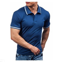 ZOGAA Brand Men Polo Shirt Solid Color Short-Sleeve Slim Fit Shirt Men Cotton Polo Shirts Casual Shirts 2021 New Men Polo Shirt Jack's Clearance