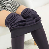 Winter Leggings Knitting Velvet Casual Legging New High Elastic Thicken Warm Black Pants Skinny Pants For Women Leggings Jack's Clearance