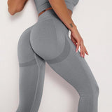 Seamless Yoga Set Fitness Sports Suits Gym Clothing Two Piece Set Women Yoga clothes High Waist Push Hip Leggings Workout Pants Jack's Clearance